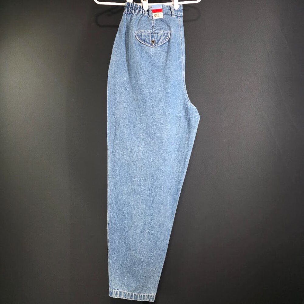 NWT Vintage Gloria Vanderbilt Jeans Womens Plus 18W 90s Mom High Waisted Tapered - Picture 6 of 8